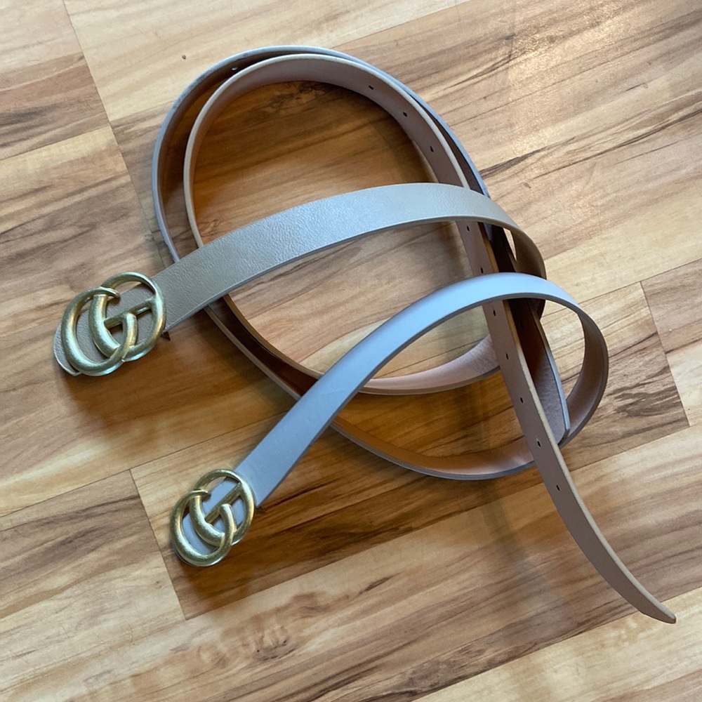 Bundle of two belts
